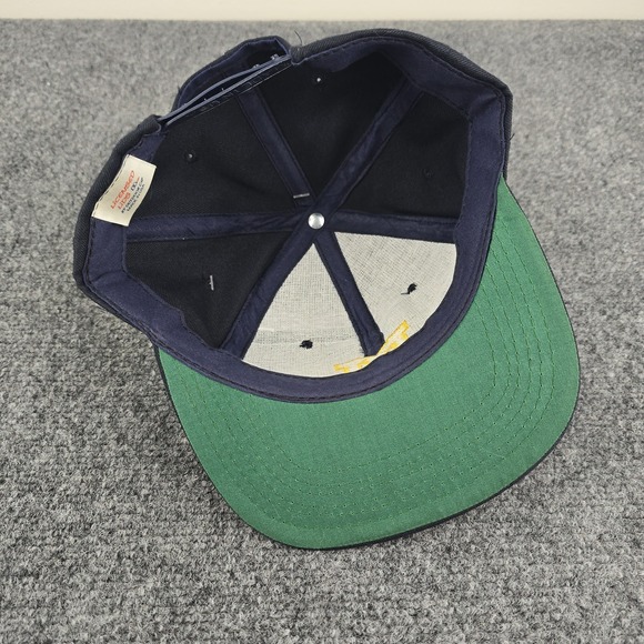 Vintage Michigan Wolverines Snapback Hat Licensed Lids Outdoor Cap USA NOS 1990s - Picture 6 of 9